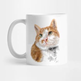 Cross Eyed Cat Mug